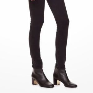 Tory Burch Cleveland Booties Black Ankle Boots Women